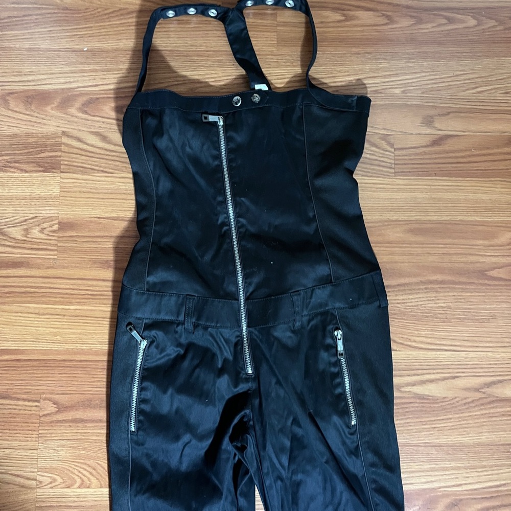 Diesel Elegant Black Jumpsuit medium
